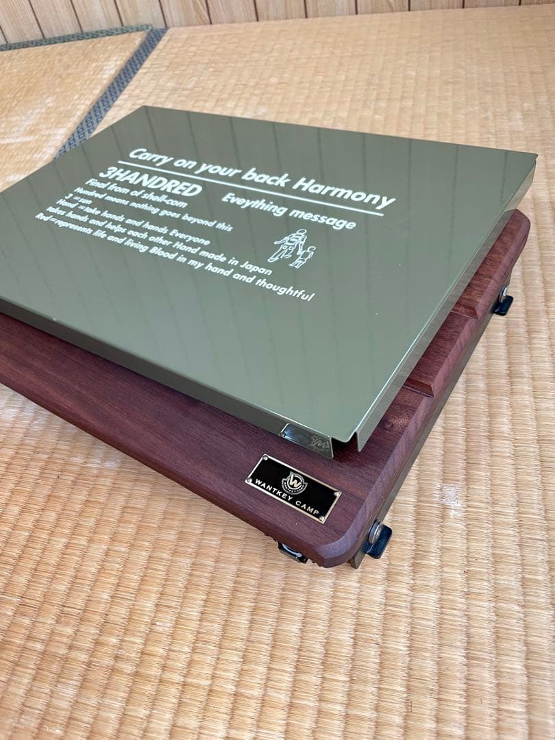 シェルコン天板 brunt wantkey camp ハーモニー25 オリーブ