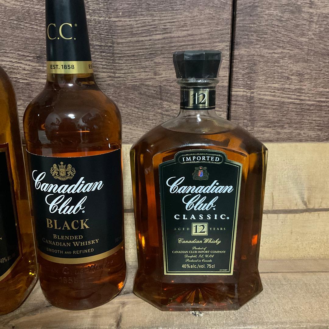 カナディアンウィスキー古酒4本 キングスゲート2本カナディアン