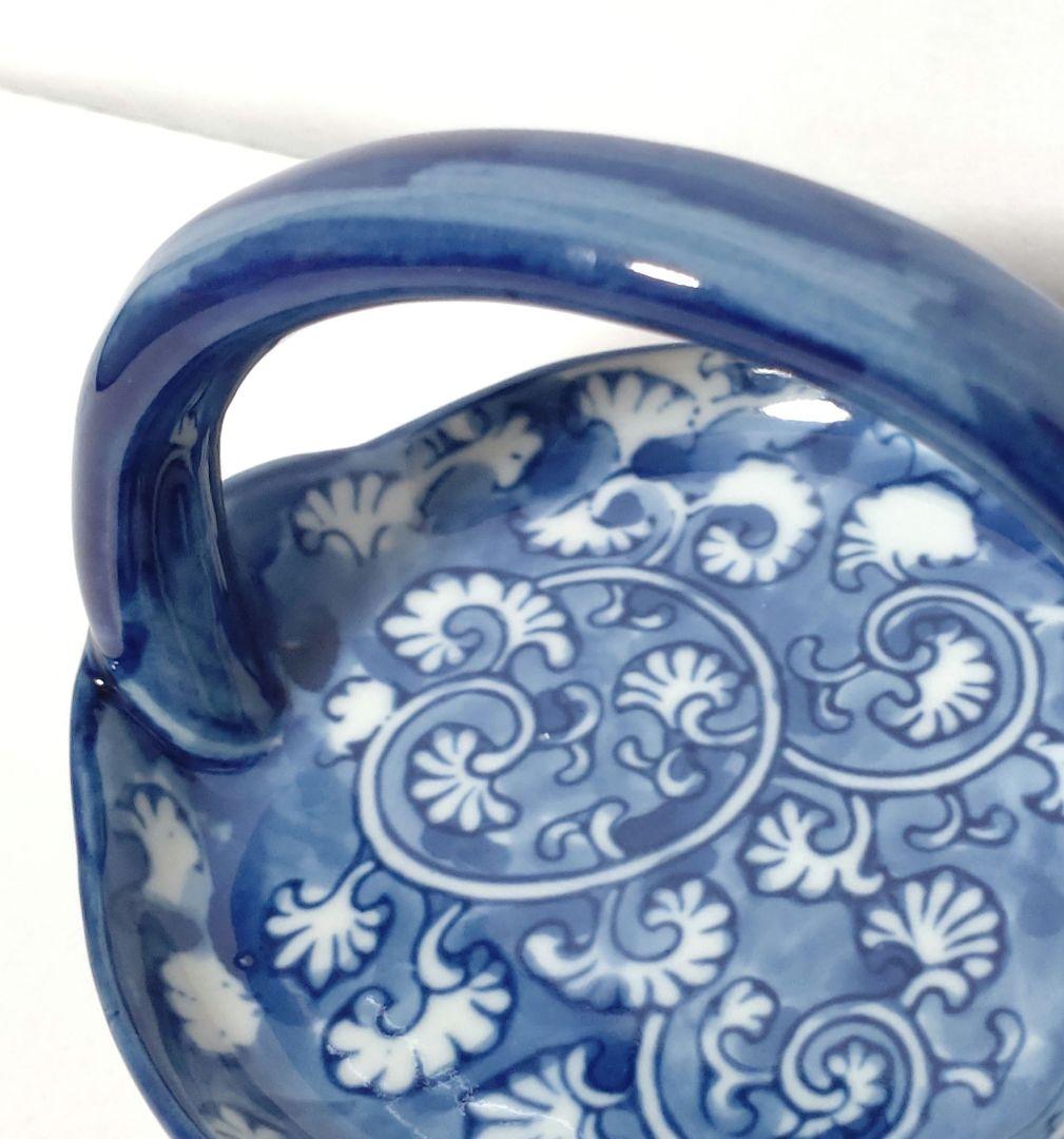 陶器 小物入れ 和柄 ■ インテリア アンティーク 蚤の市 ヴィンテージ