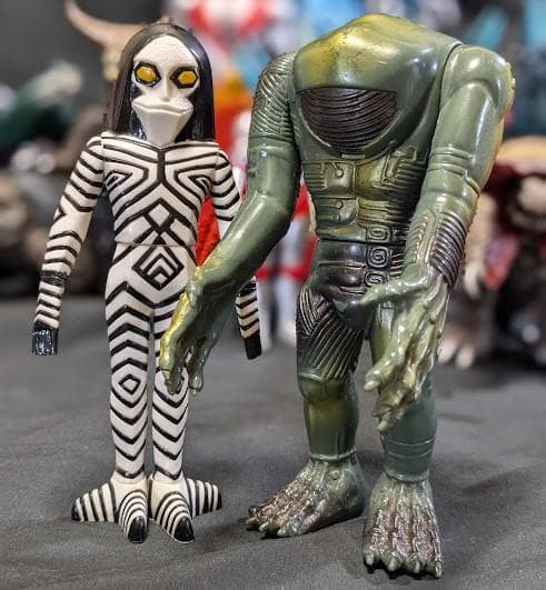 ウルトラマンパワード＆登場怪獣・宇宙人（バンダイ）ソフビ