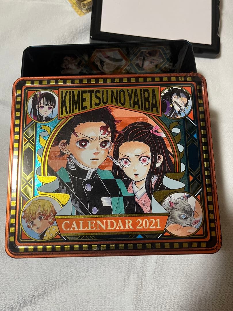 鬼滅の刃 コミックカレンダー 2021（使用済）