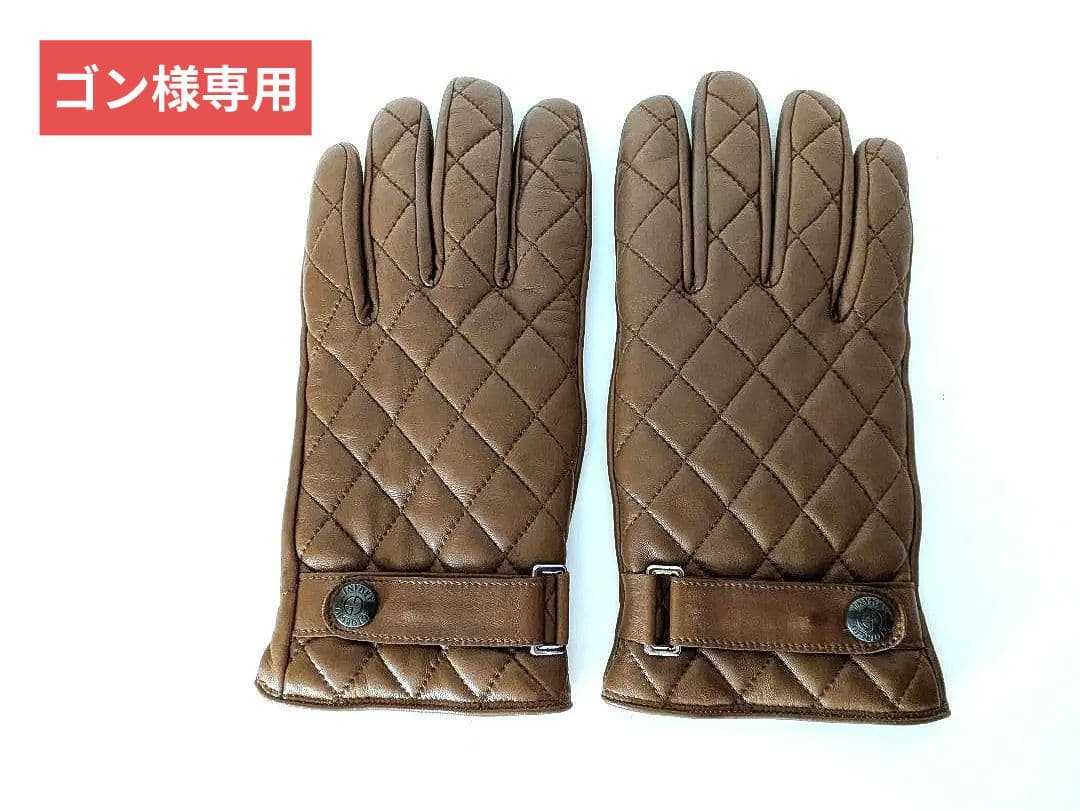 ⭐ゴン GIORGIO ARMANI キルティングデザイン手袋 ボタン付き m91784601870_1.jpg?1765872513