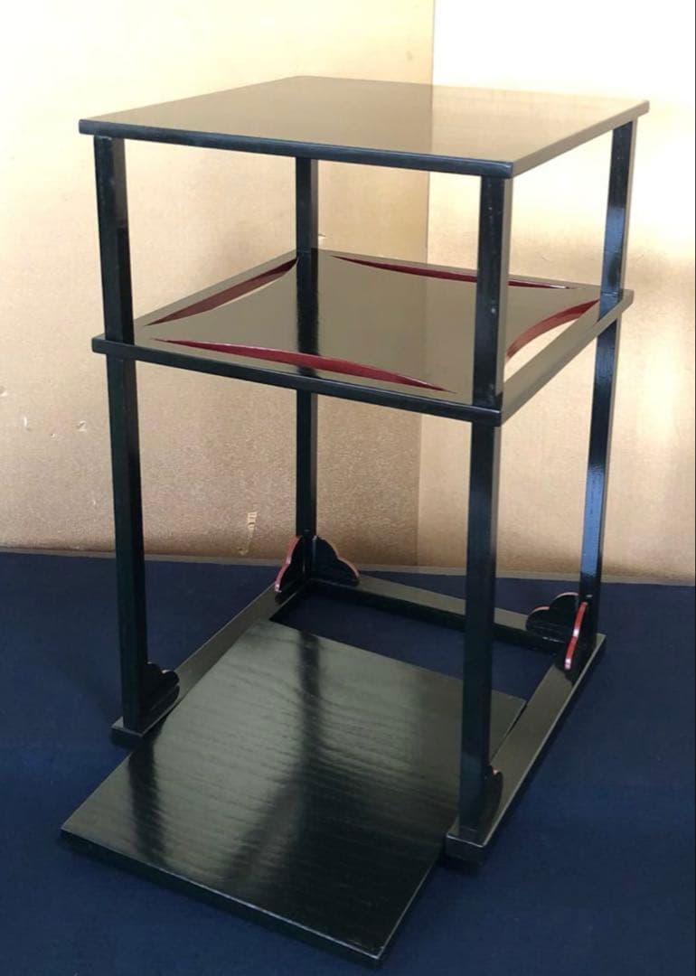 更に割引❣️「祖」碌々斎好 糸巻棚 中村宗悦作 組立式 元箱