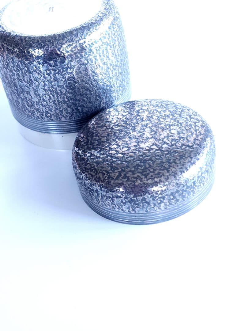 茶道具 双風斎造 純銀 製 棗 重量121.2g 共箱