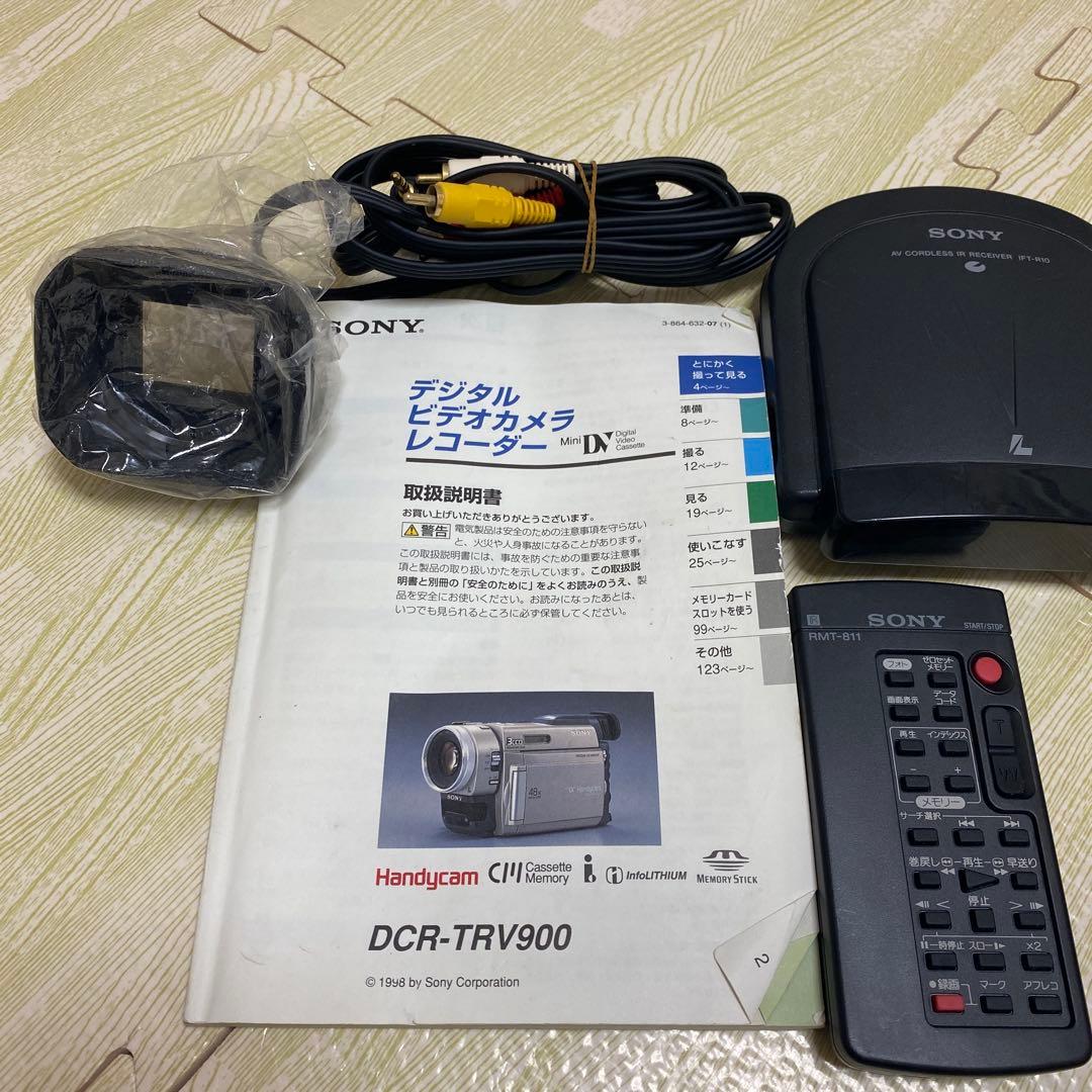 通電確認済 ソニー DCR-TRV900 デジタルピデオカメラ バッテリー付き
