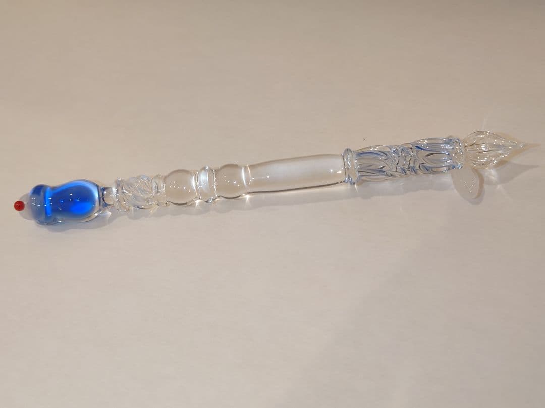 ★古川紙工 Paraglass 恋するガラスペン クリームソーダ ブルー★限定品