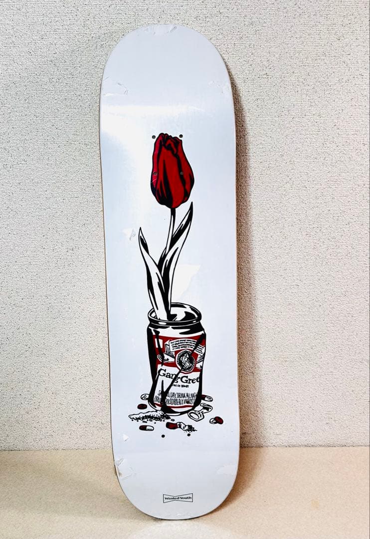 スケートボード WASTED YOUTH VERDY FLOWER CAN SKATE DECK