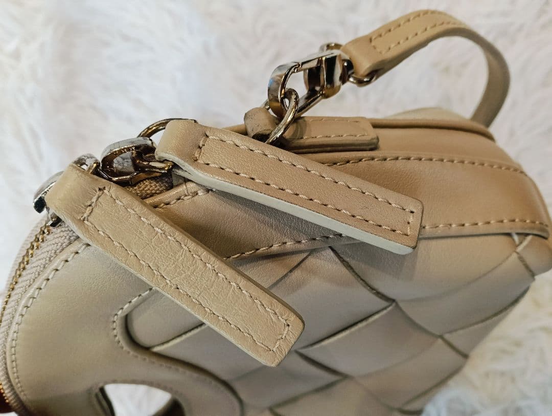 PELLICO ペリーコ アネッリイントレチャート ミニミー　ベージュ