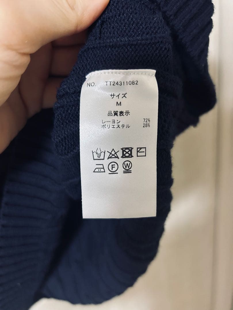 トップス THE TOE Herald Short Sleeve Polo Knit