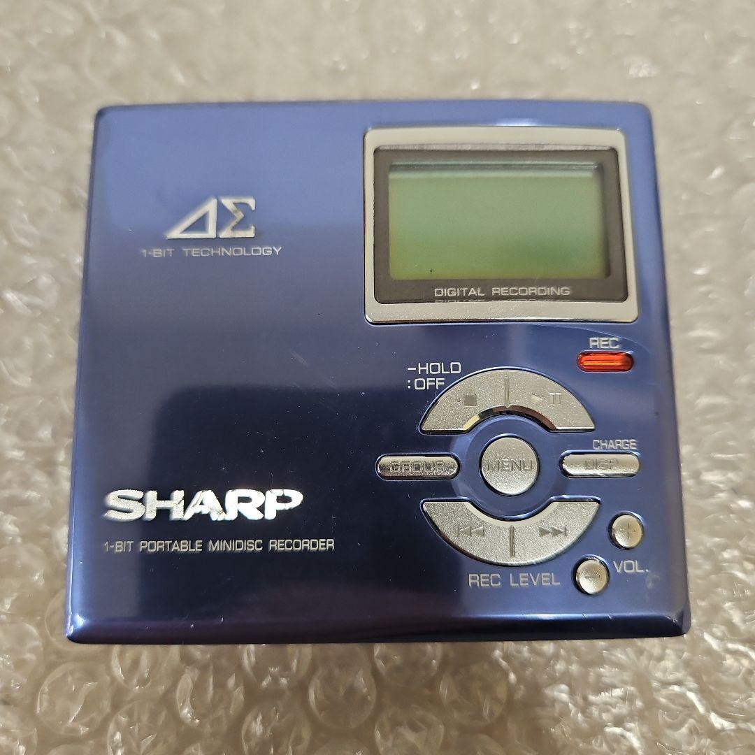 SHARP MDポータブルレコーダー MD-DR7-A - メルカリ