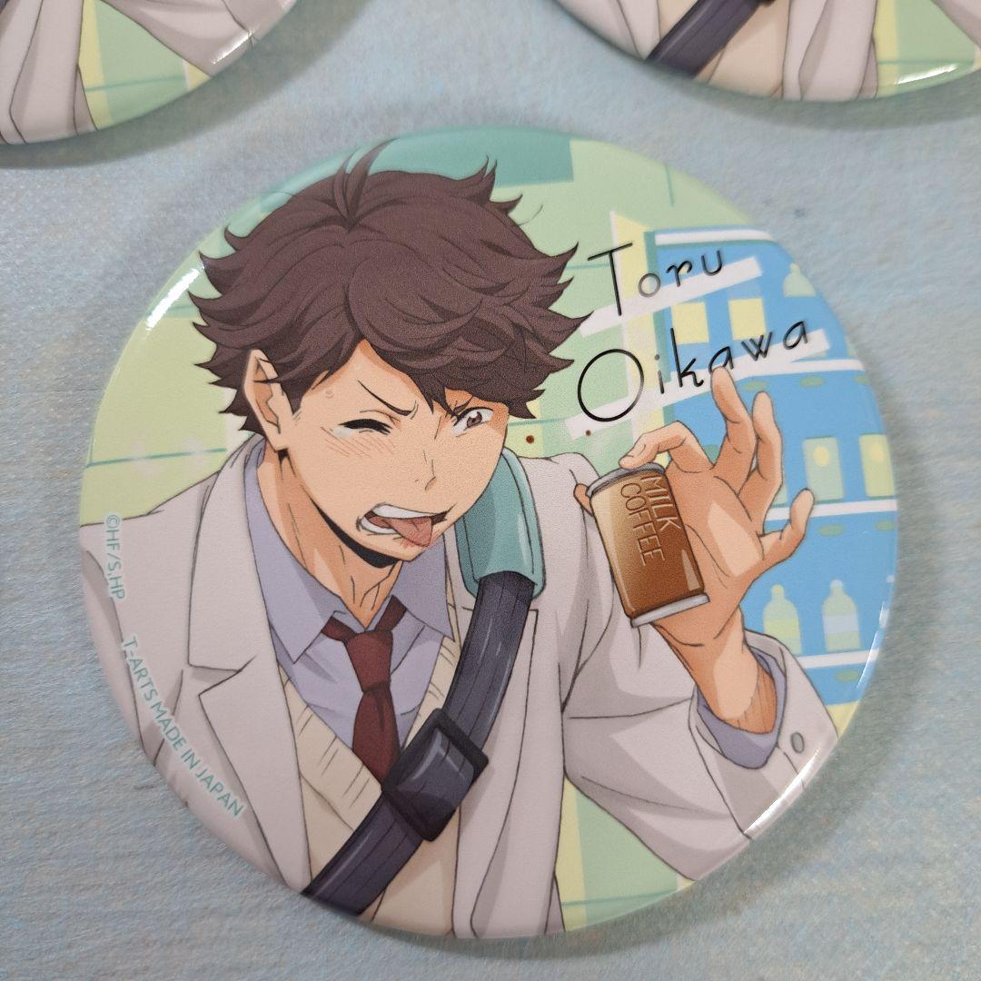 8個まとめ売り　カラパレ ハイキュー‼︎寄り道 缶バッジ 及川徹　痛バ