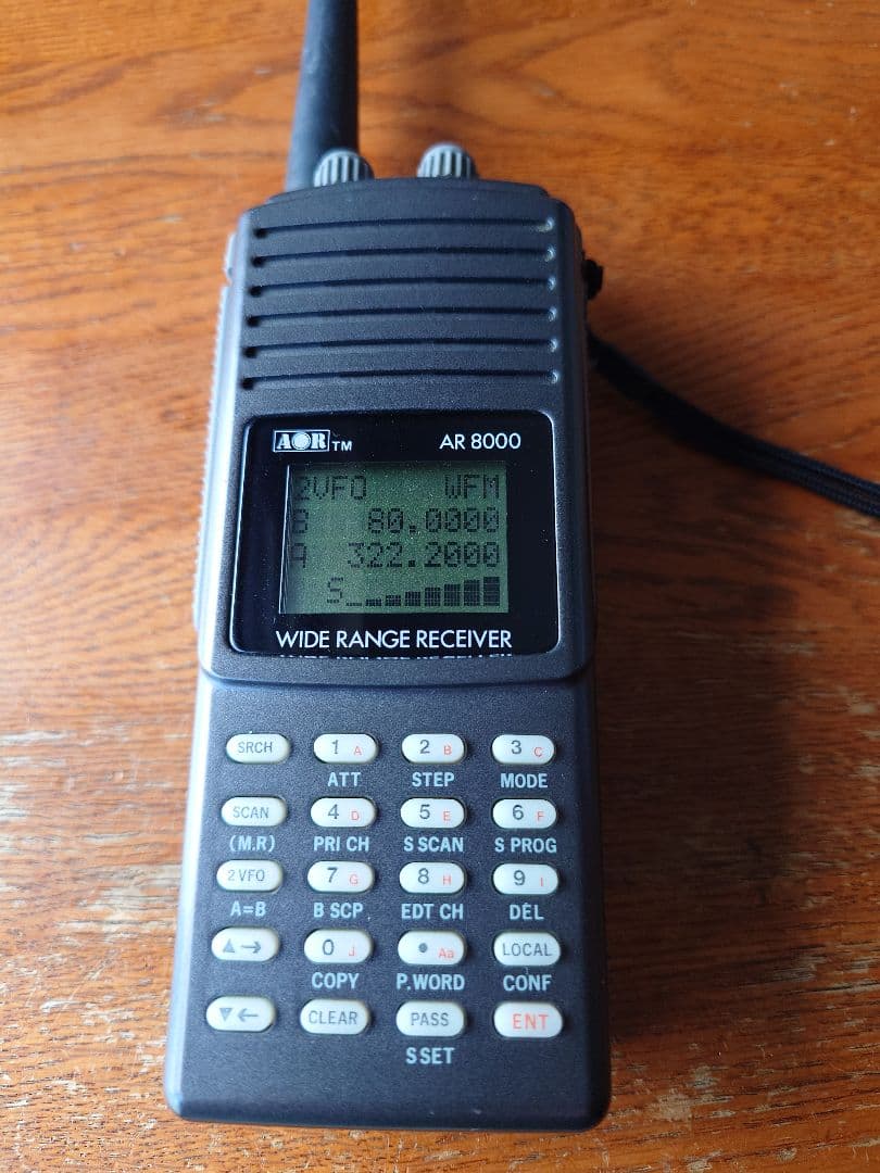 AOR AR 8000 ワイドレンジ受信機