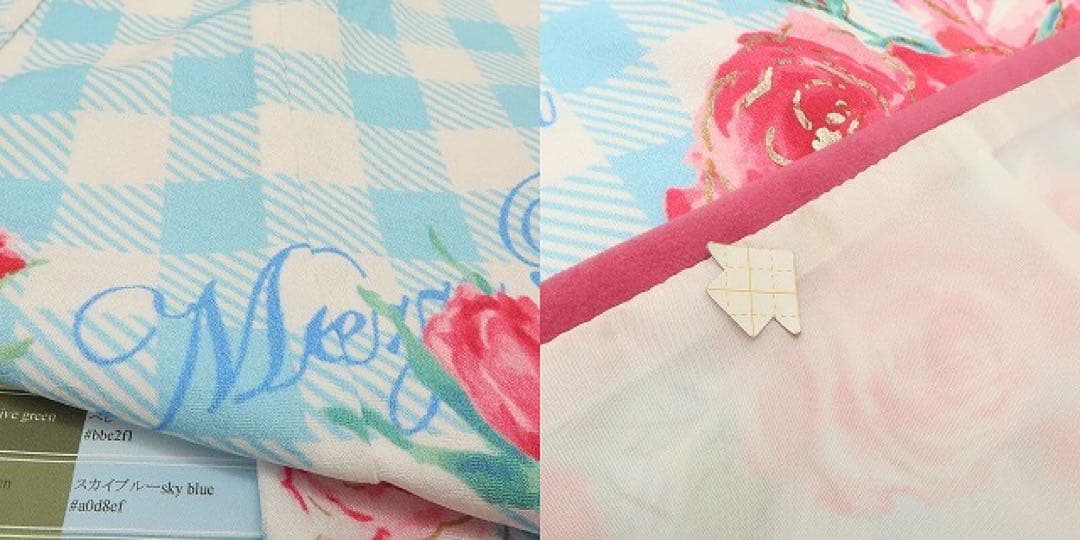 美品 mezzo piano 七五三 七歳 女児 着物・襦袢 ２点セット B1