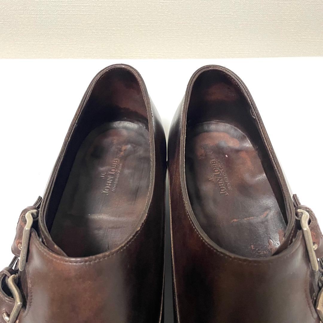 ジョンロブ CHAPEL チャペル ダブルモンク ミュージアムカーフ