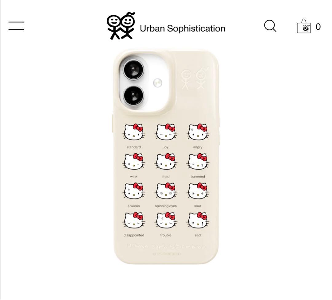Urban sophistication ハローキティ iPhone16 新品 - メルカリ