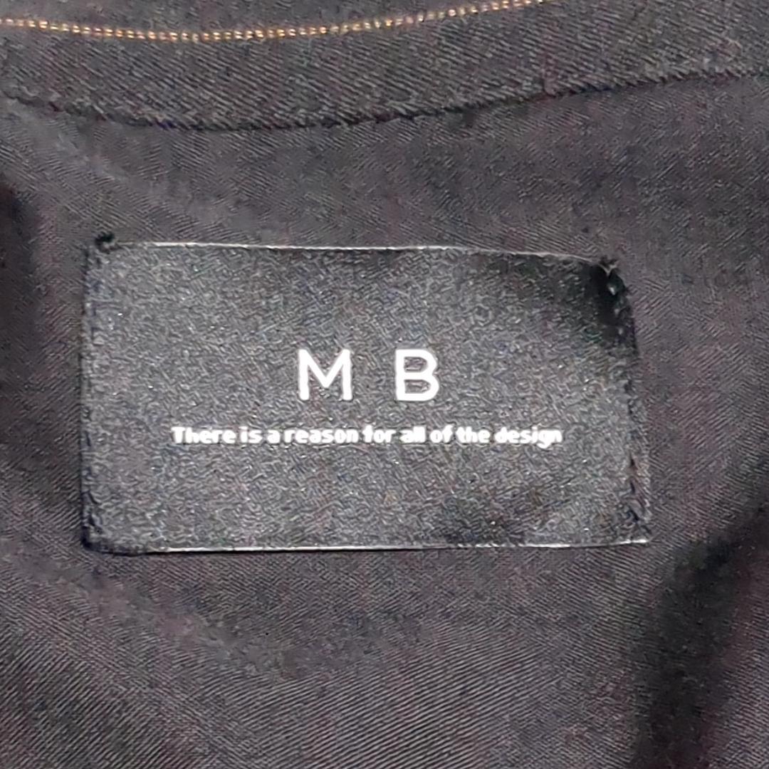 MBストライプオーバーシャツアウター Sサイズ ブラック 匿名配送
