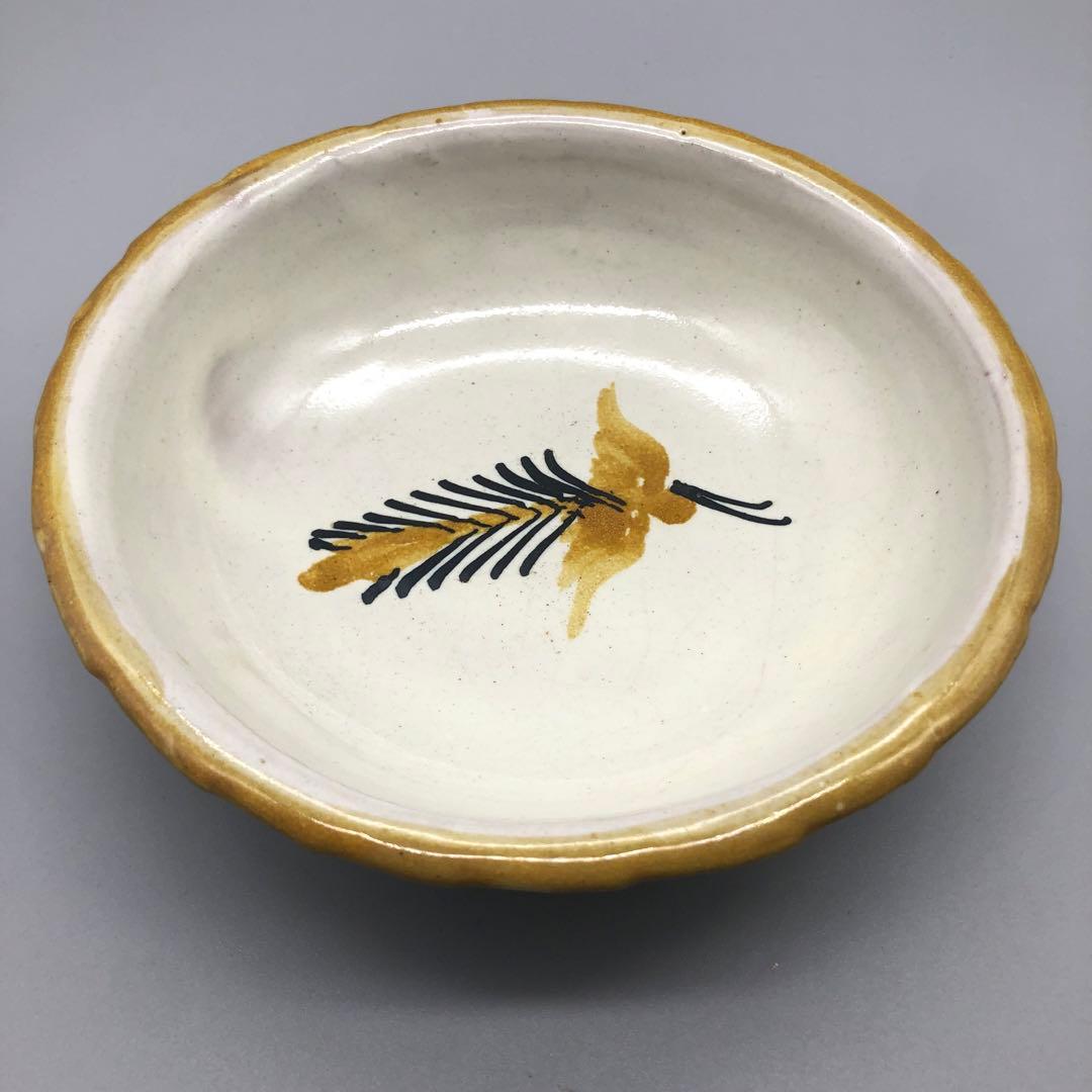 メキシコプエブラタラベラ焼ビンテージ陶器伝統工芸バード鳥ボウル鉢19cm5点A