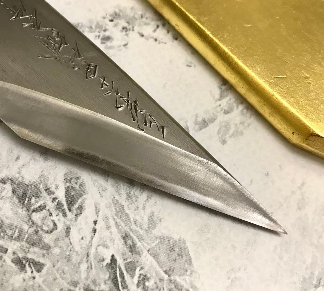 鎌倉の至宝...名刀”正宗”の切り出しナイフ１本／純金箔仕上げ