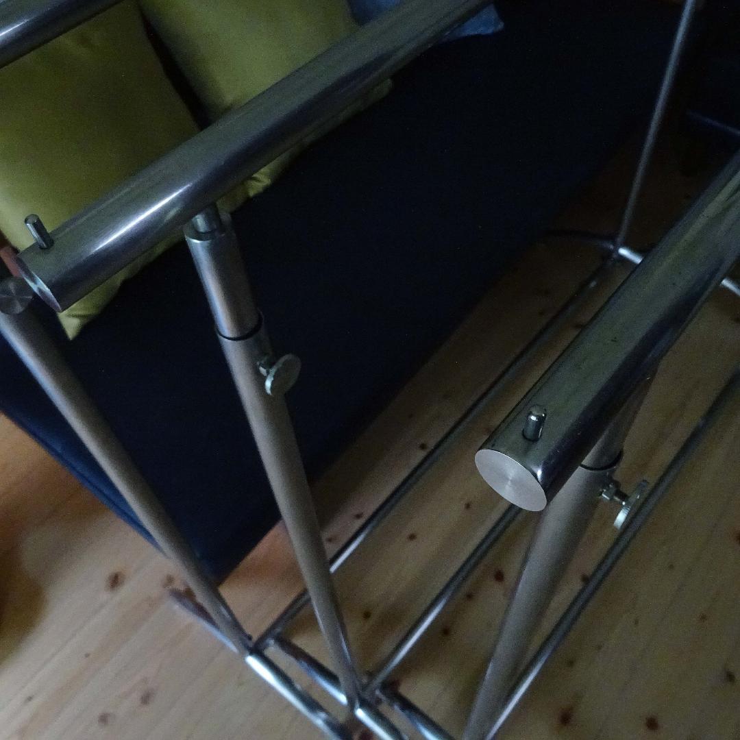 3点 ステンレス× ハンガーラック スタンド アイアン アンティーク調