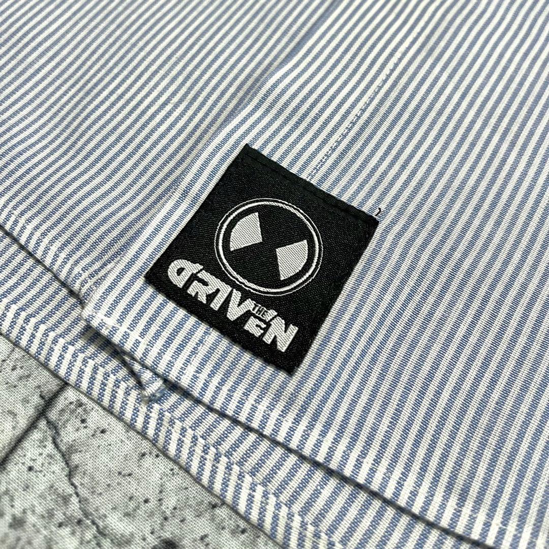 00初期 DRIVEN 100% Skateboader ワークシャツ L