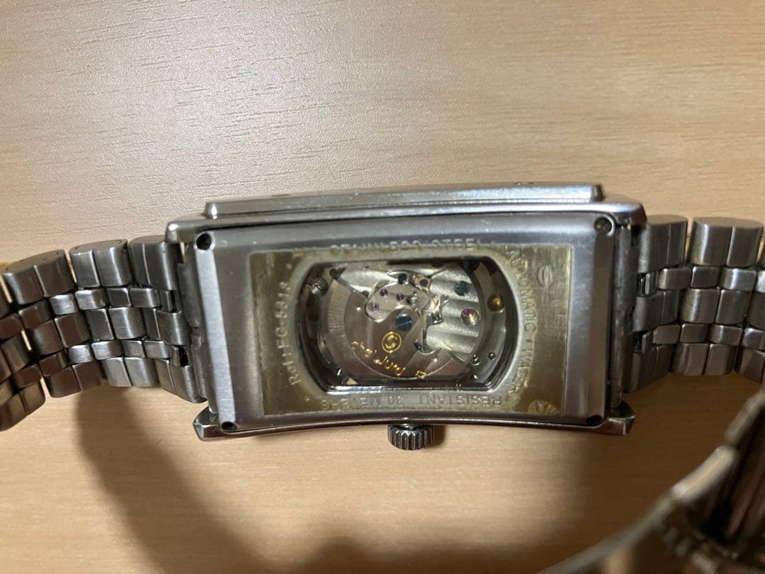 【希少】micheljordain 自動巻き ステンレスベルト 腕周り16cm