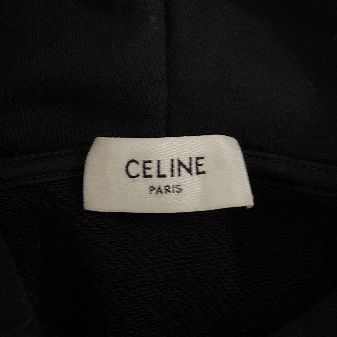 CELINE セリーヌ クラシック ロゴパーカー S ブラック
