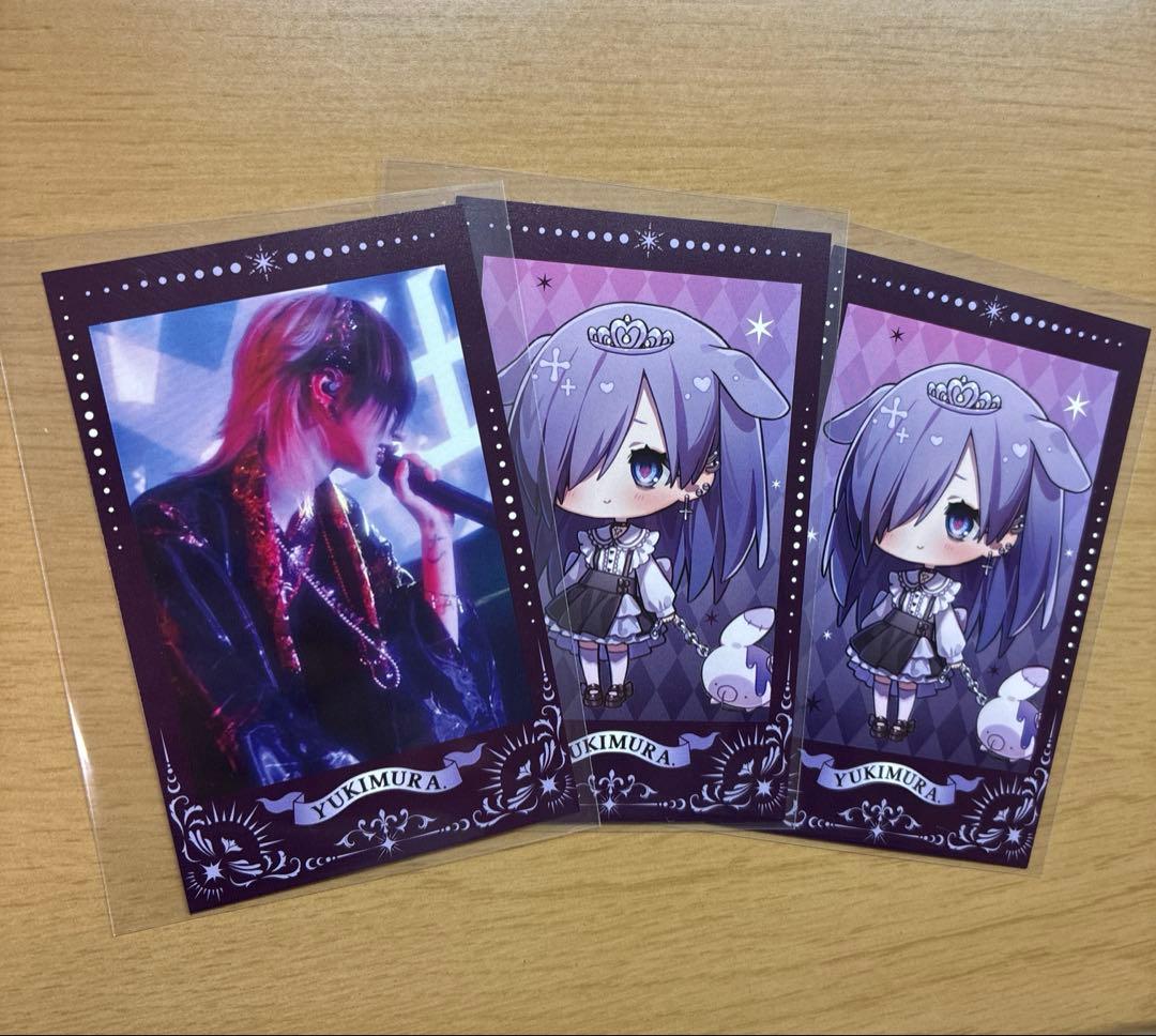 ゆきむら。チェキ風実写トレカセット 2025聖誕 - メルカリ