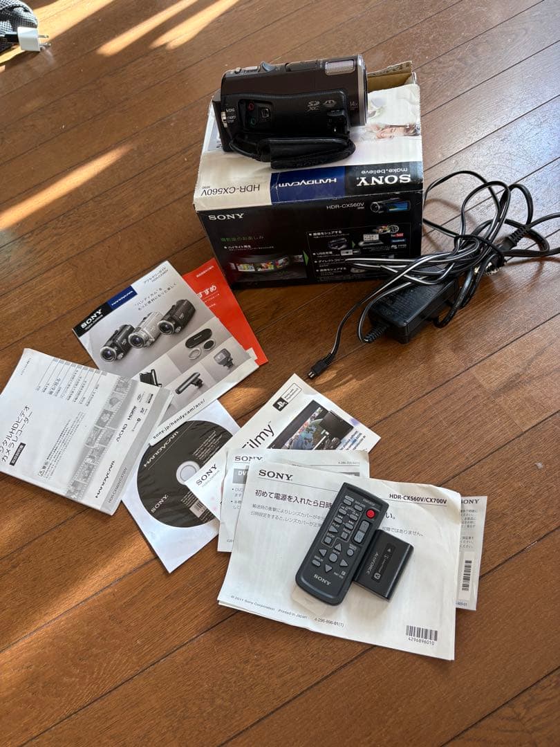 SONY HDR-CX560V ビデオカメラ セット　ソニー　ハンディーカム