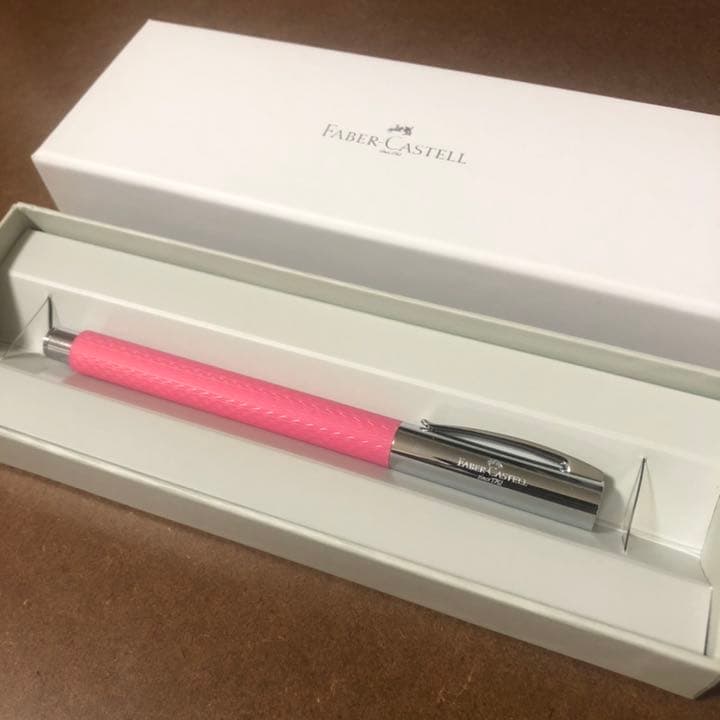 FABER-CASTELL 万年筆 アンビション オプアート ピンクサンセット