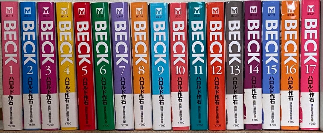 BECK 全17巻 ハロルド作石