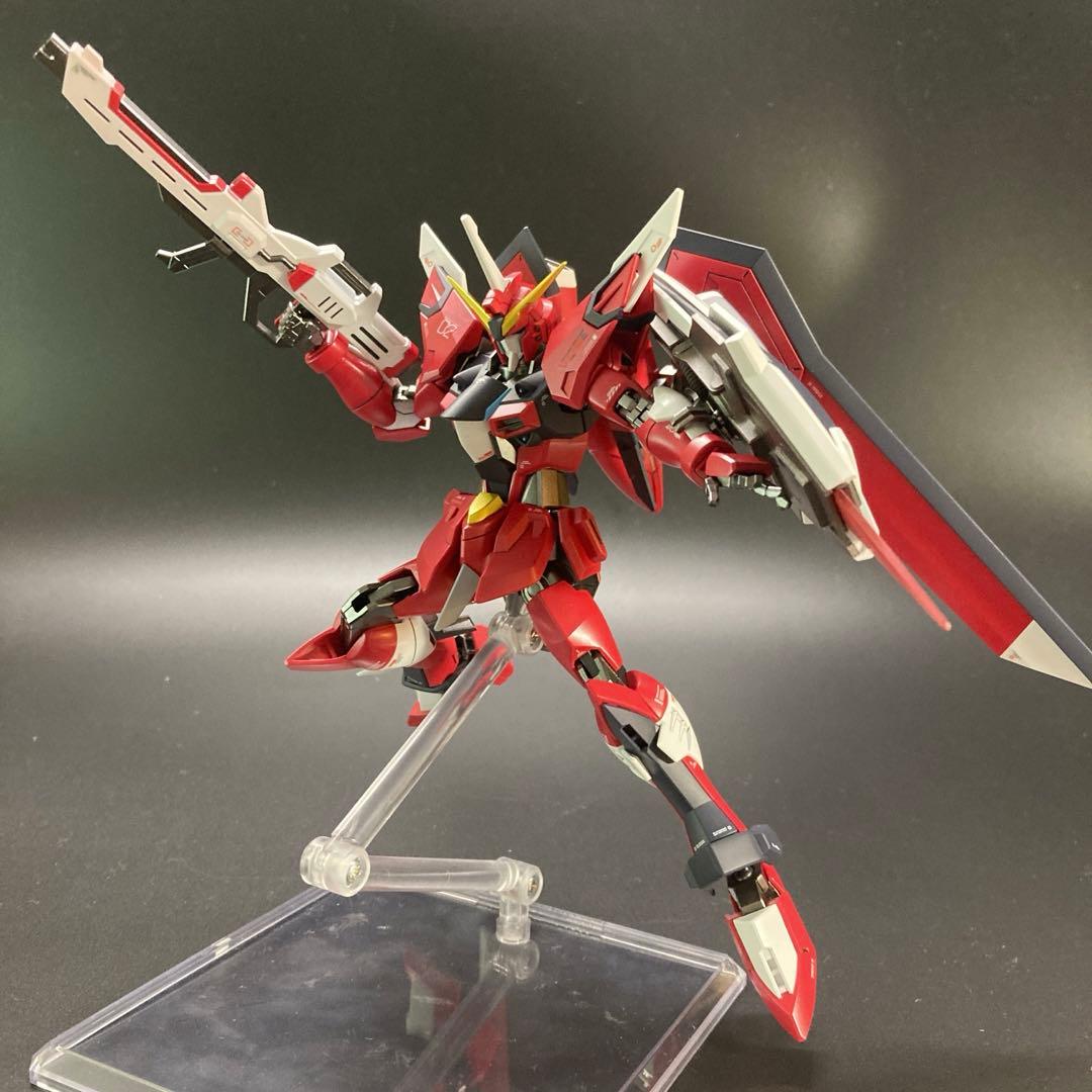 HGCE イモータルジャスティス 塗装済み完成品ガンプラ