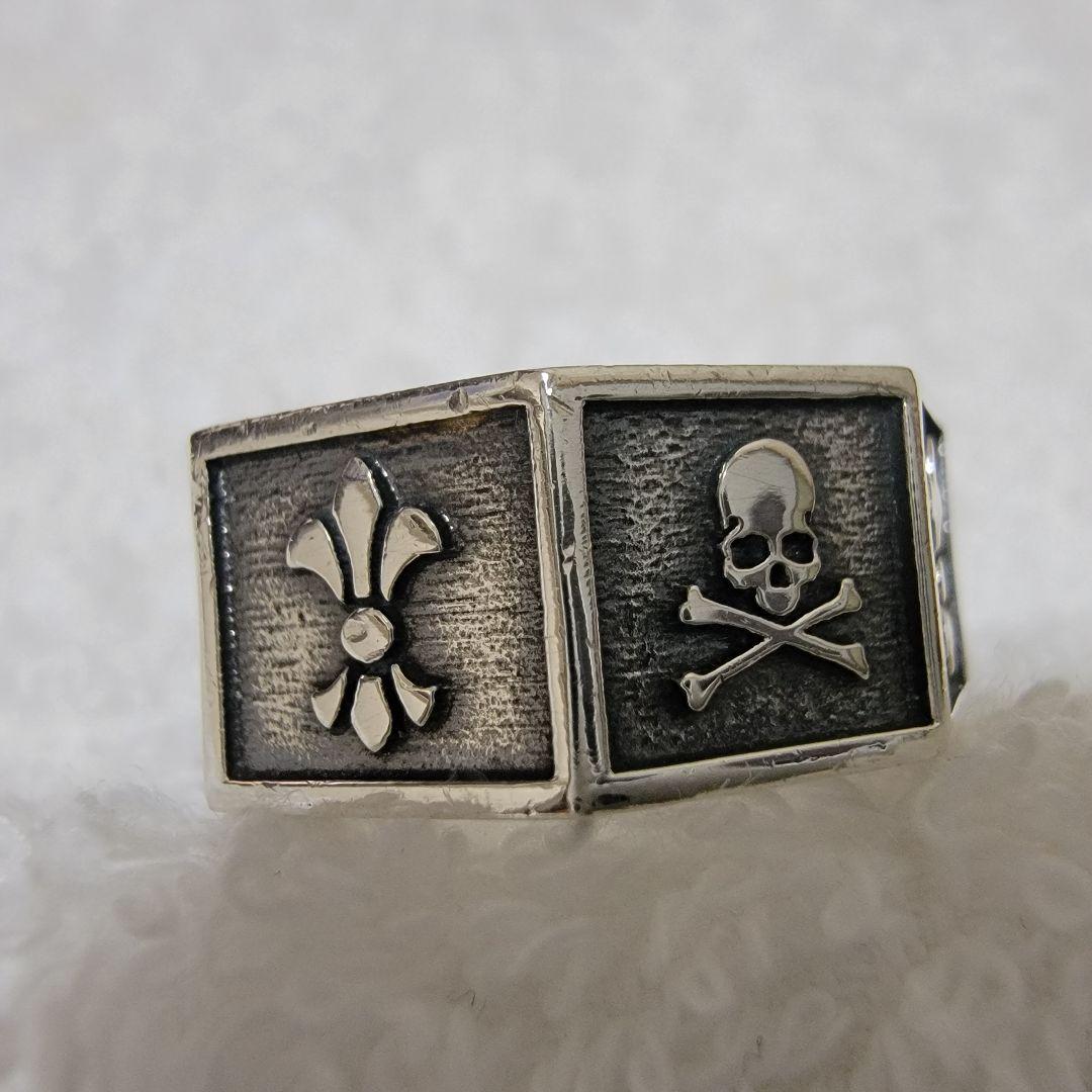 A&G 八角リング シルバー925 指輪 6号 ネックレス・ペンダントにも！