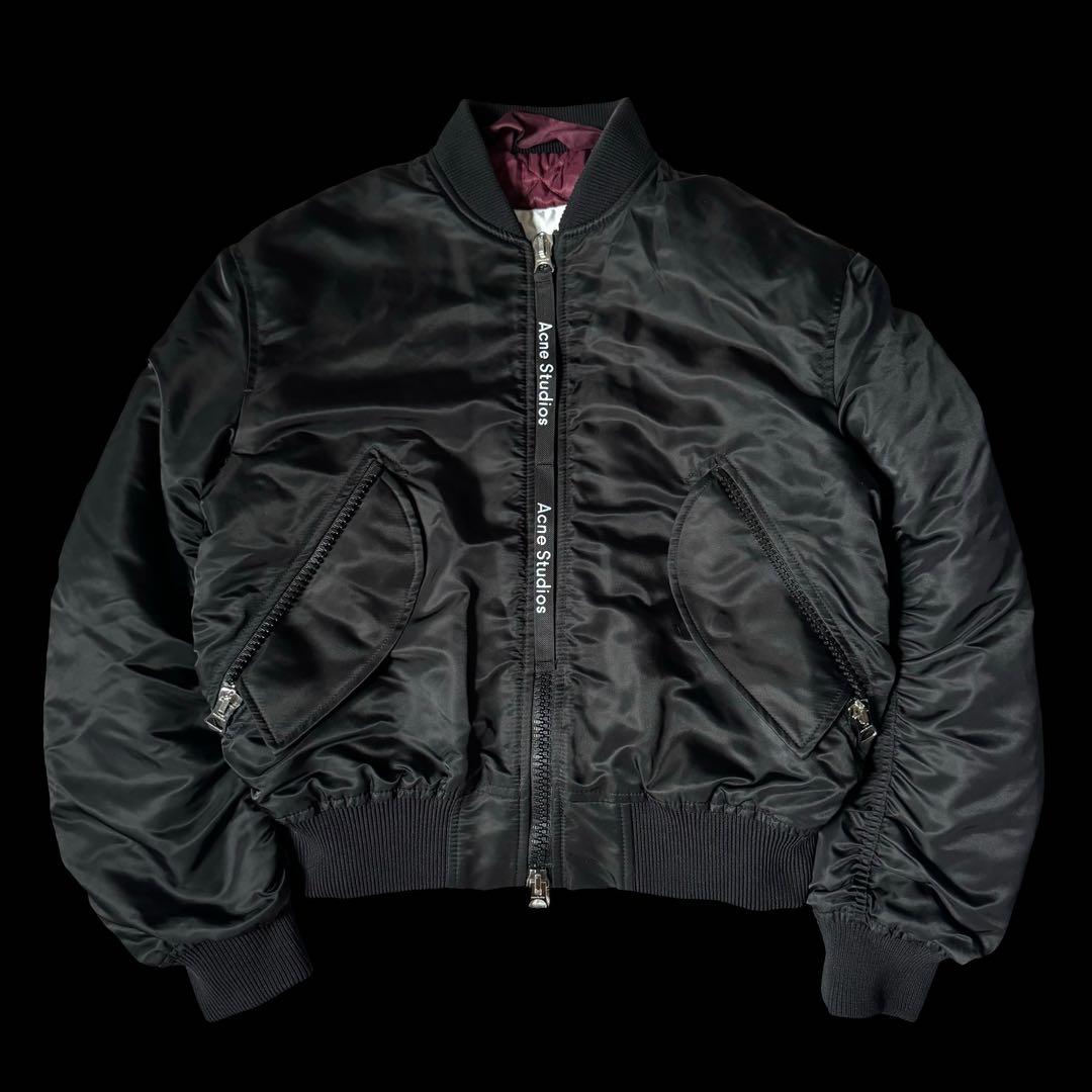 極美品 Acne Studios CLEA BOMBER PSS18 MA-1 - メルカリ