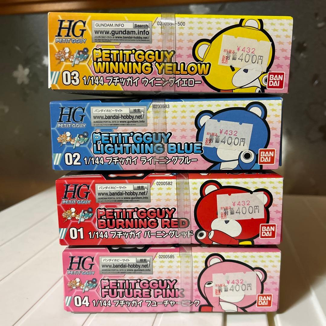 未開封】プチッガイ 4種セット ガンプラ