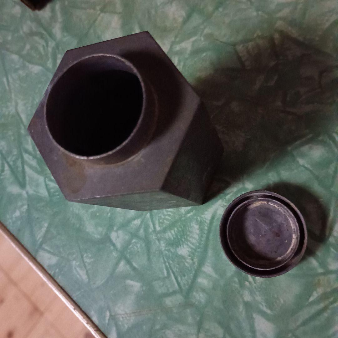 六角 茶器 債聚點造 古錫製 茶芯壺 煎茶道具
