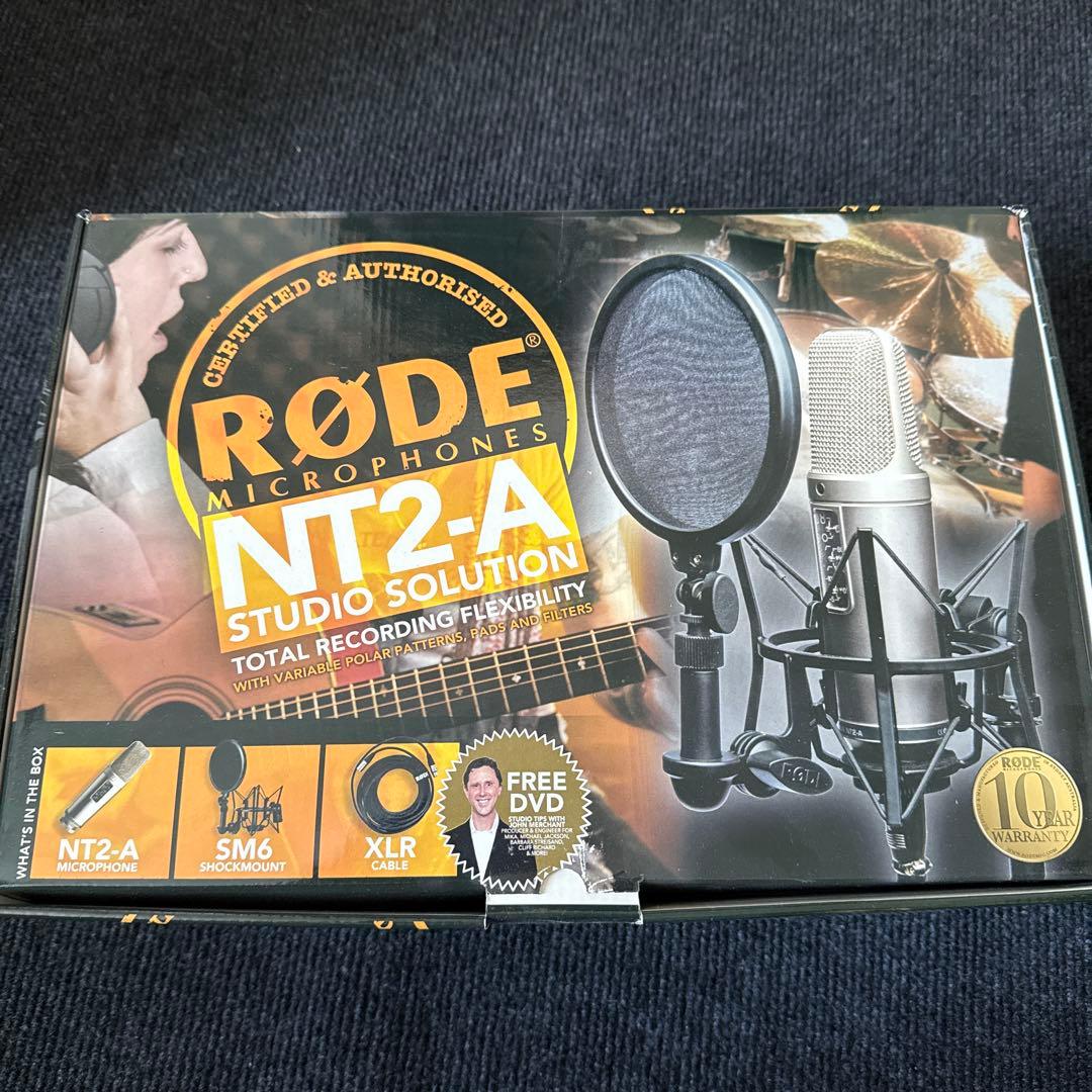 RODE NT2-Aマイク新品未使用 Amazon.com: Rode NT2-A Studio Solution Microphone, Silver, Wired
