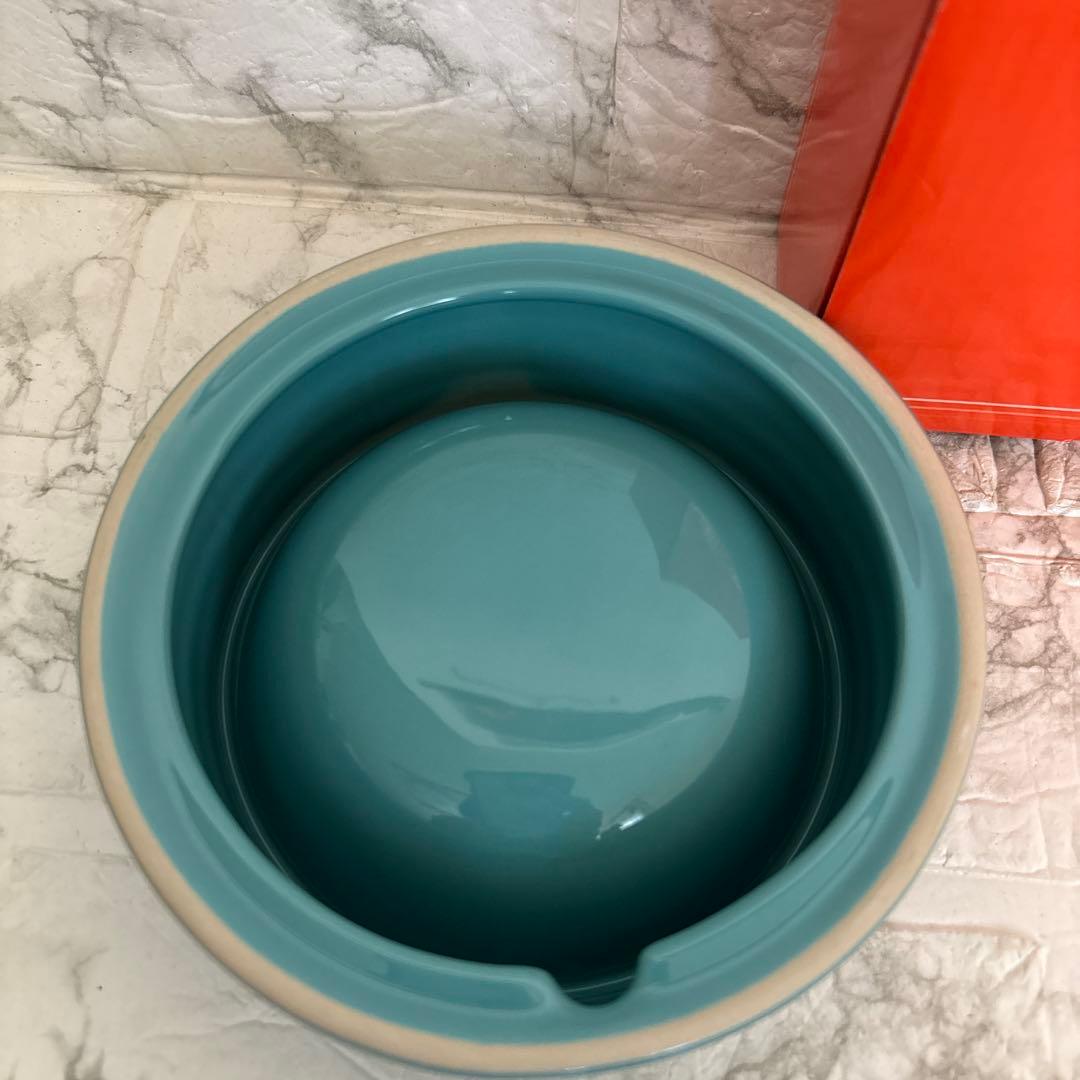 ルクルーゼ ペットボウル S カリビアンブルー ご飯皿 フードボウル