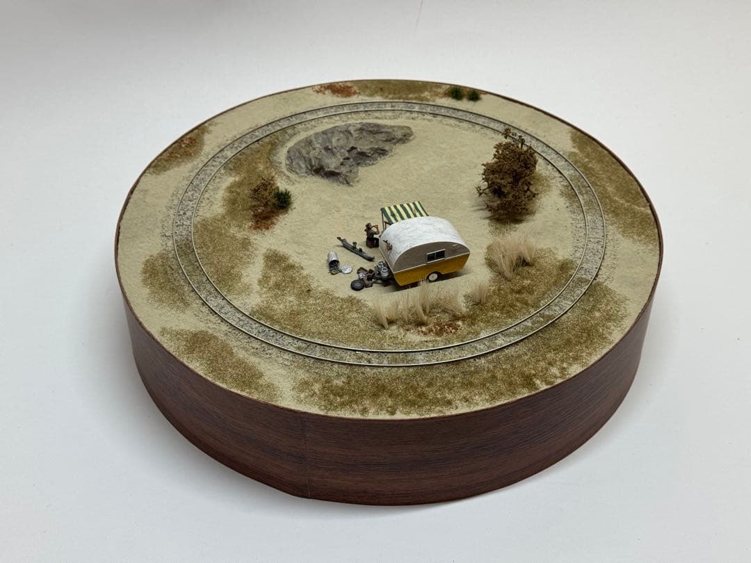 K*T様 「町外れのソロキャンパー」ジオラマ