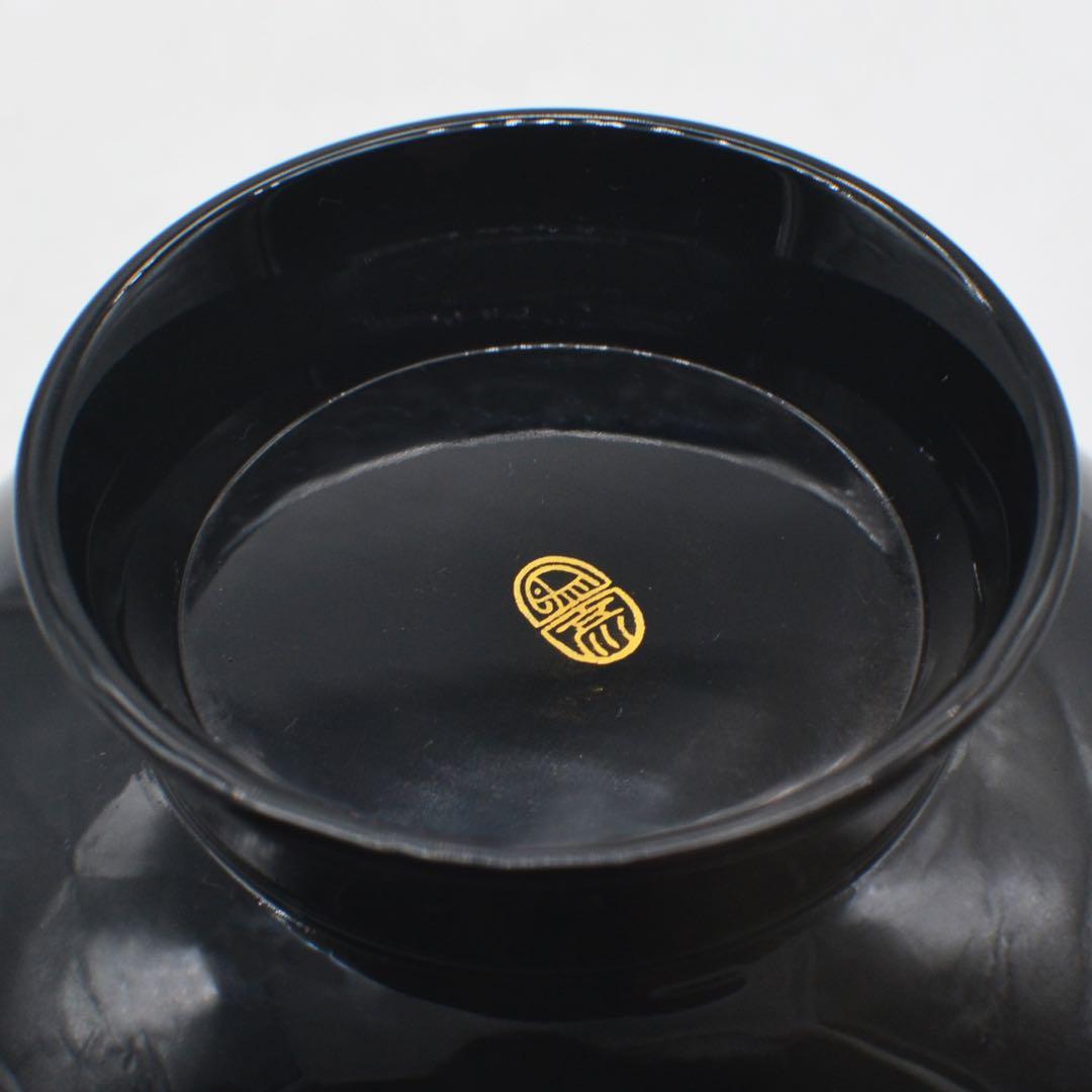 昭和レトロ 京漆匠 象彦　お椀　稲穂椀 五客揃い