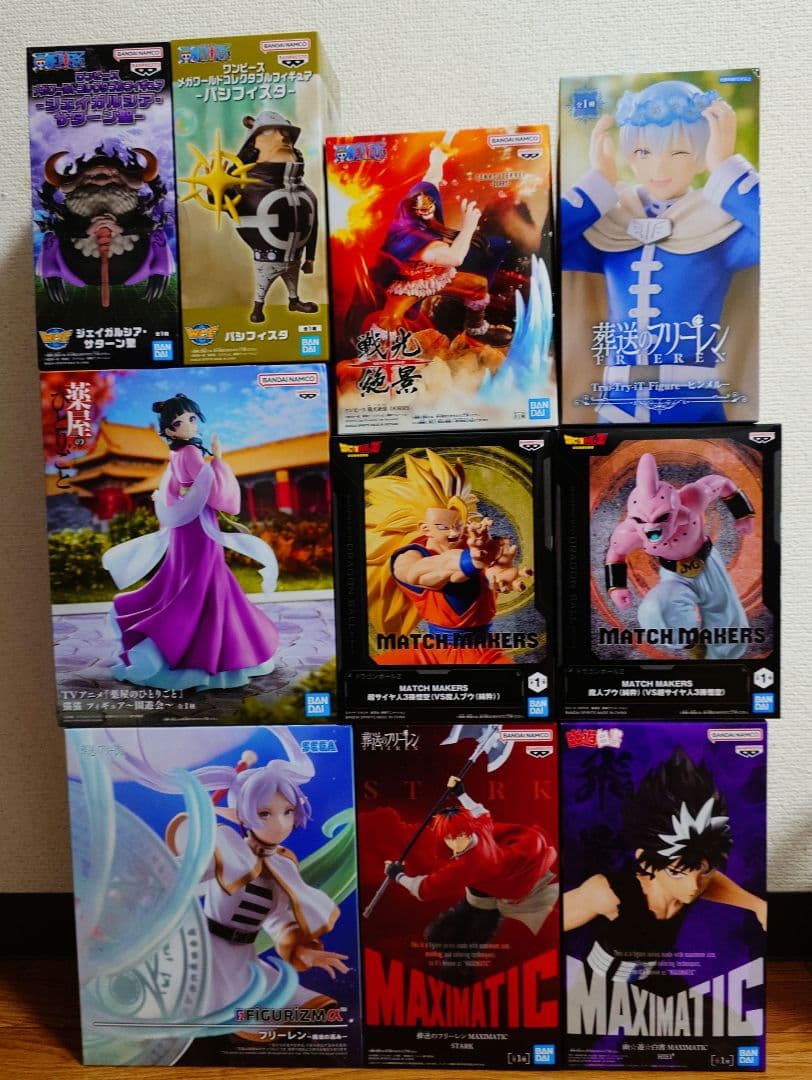 ワンピース 葬送のフリーレン 薬屋のひとりごと フィギュア まとめ売り