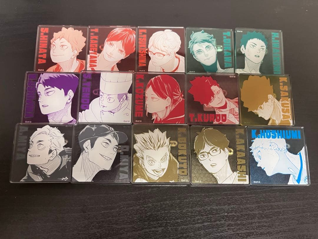 ハイキュー‼︎展 アクリルバッジコレクション 全種セット コンプリート