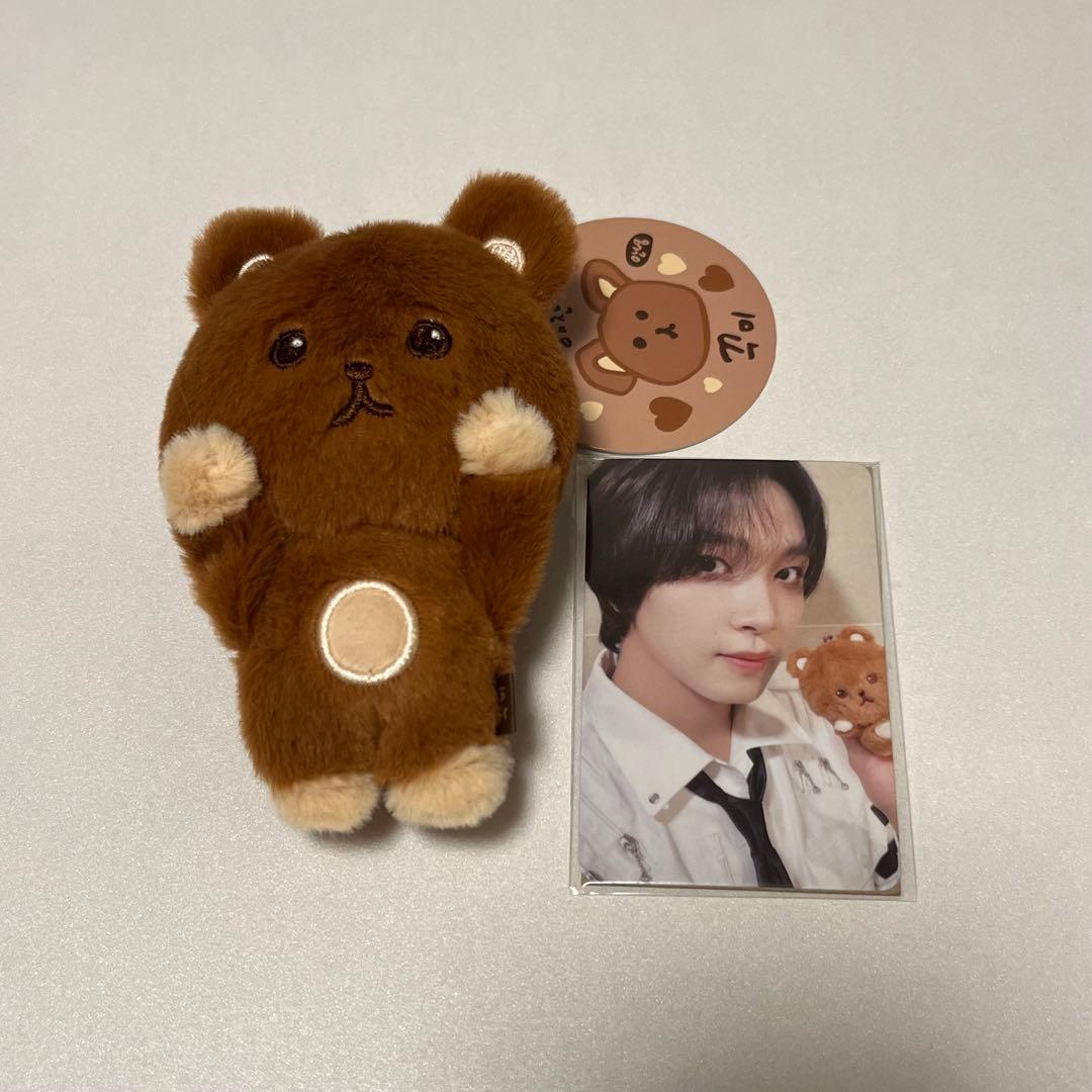 nct dream ヘチャンぬいぐるみ クマ型 約10cm トレカ付き - メルカリ