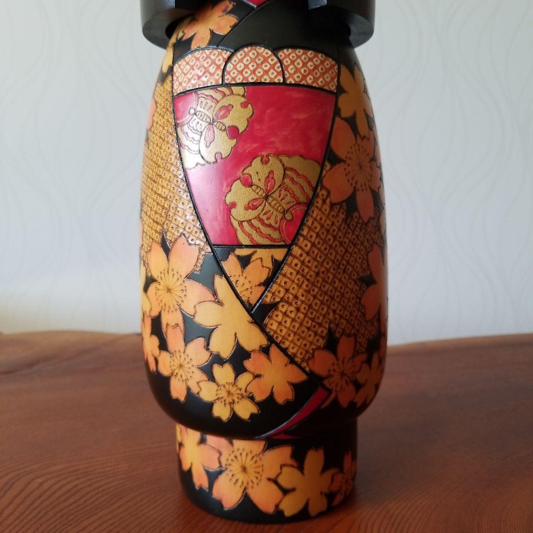 こけし《弥生》作家《よこやまてるを》横山輝雄　稀少一点物！！