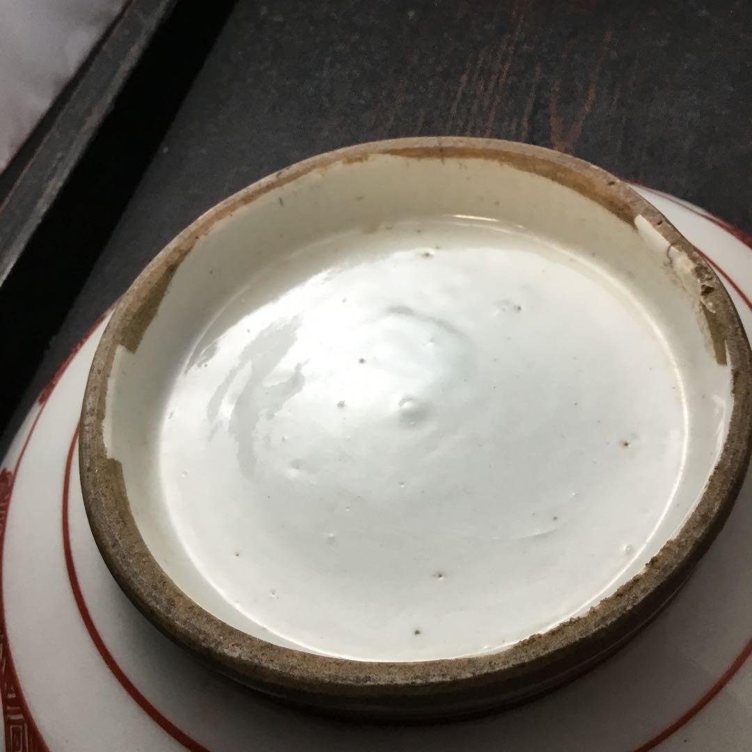 乳白手古九谷大ぶり鉢金銀彩(1650年〜1700年代)