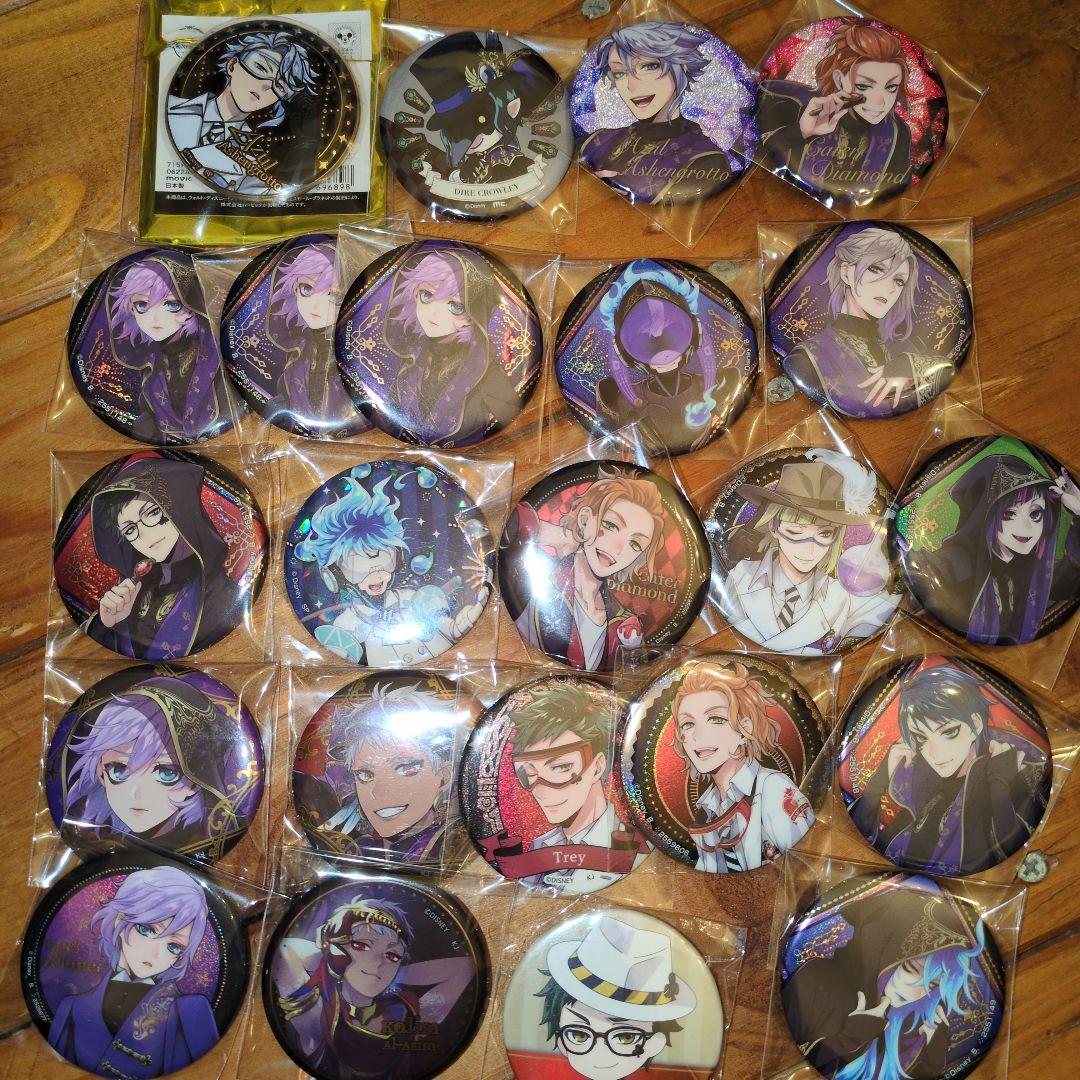 ツイステ グッズまとめ売り 缶バッジ ぬいぐるみ