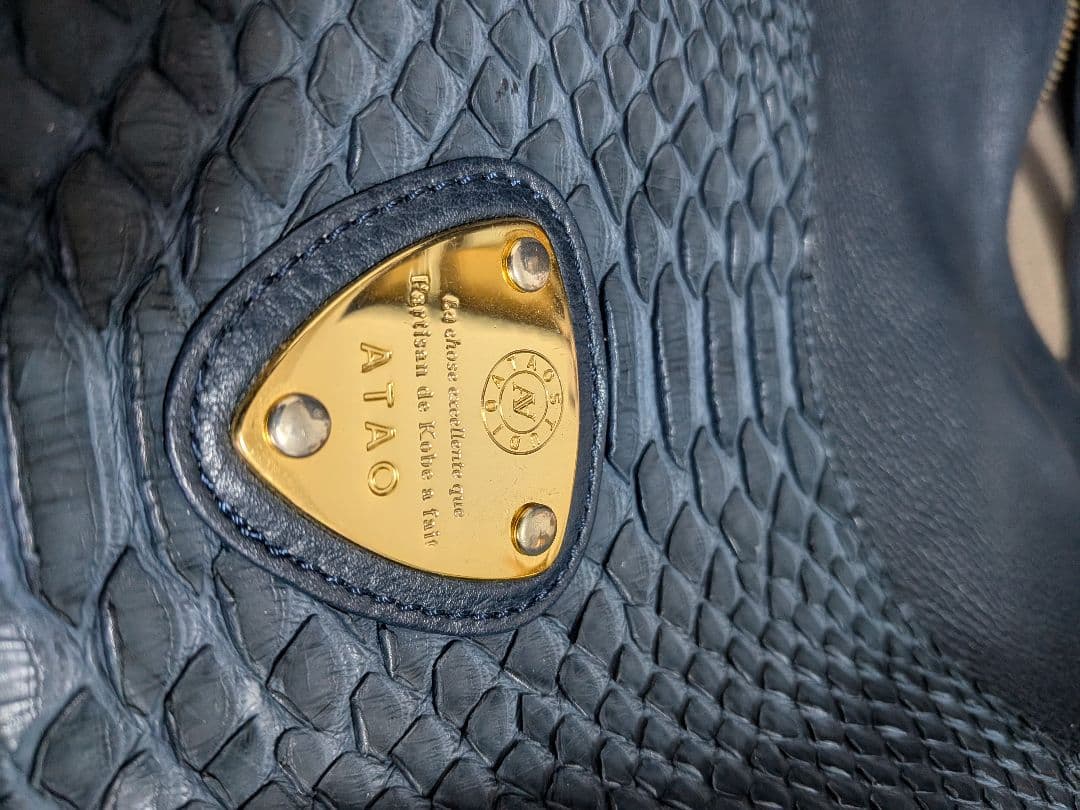 【ATAO】羽織るように持ちたい2wayパイソンバッグBALS(バルス)　②