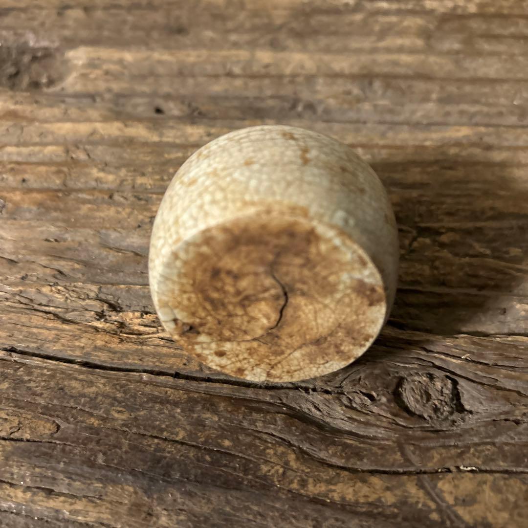 李朝白磁 明器 1点 宝珠 蓮峰 祭器 骨董アンティーク 検:白洲正子