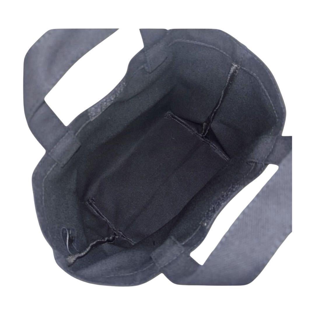 【新品】プラダ PRADA キャンバス トートバッグ ハンドバッグ ブラック