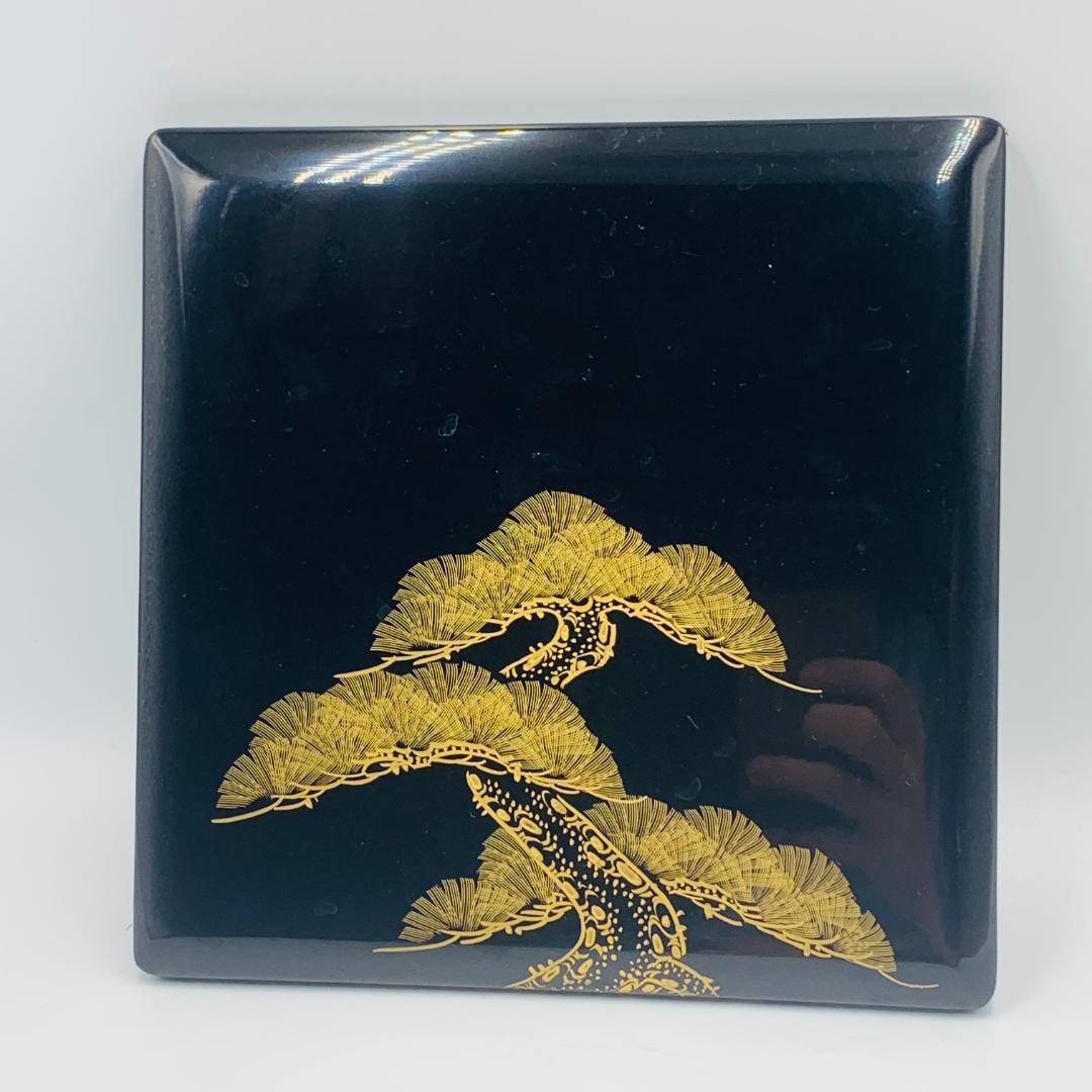 会津塗 三段重箱 沈金松竹梅 黒 木製 漆塗りお重箱 会津漆器 - メルカリ