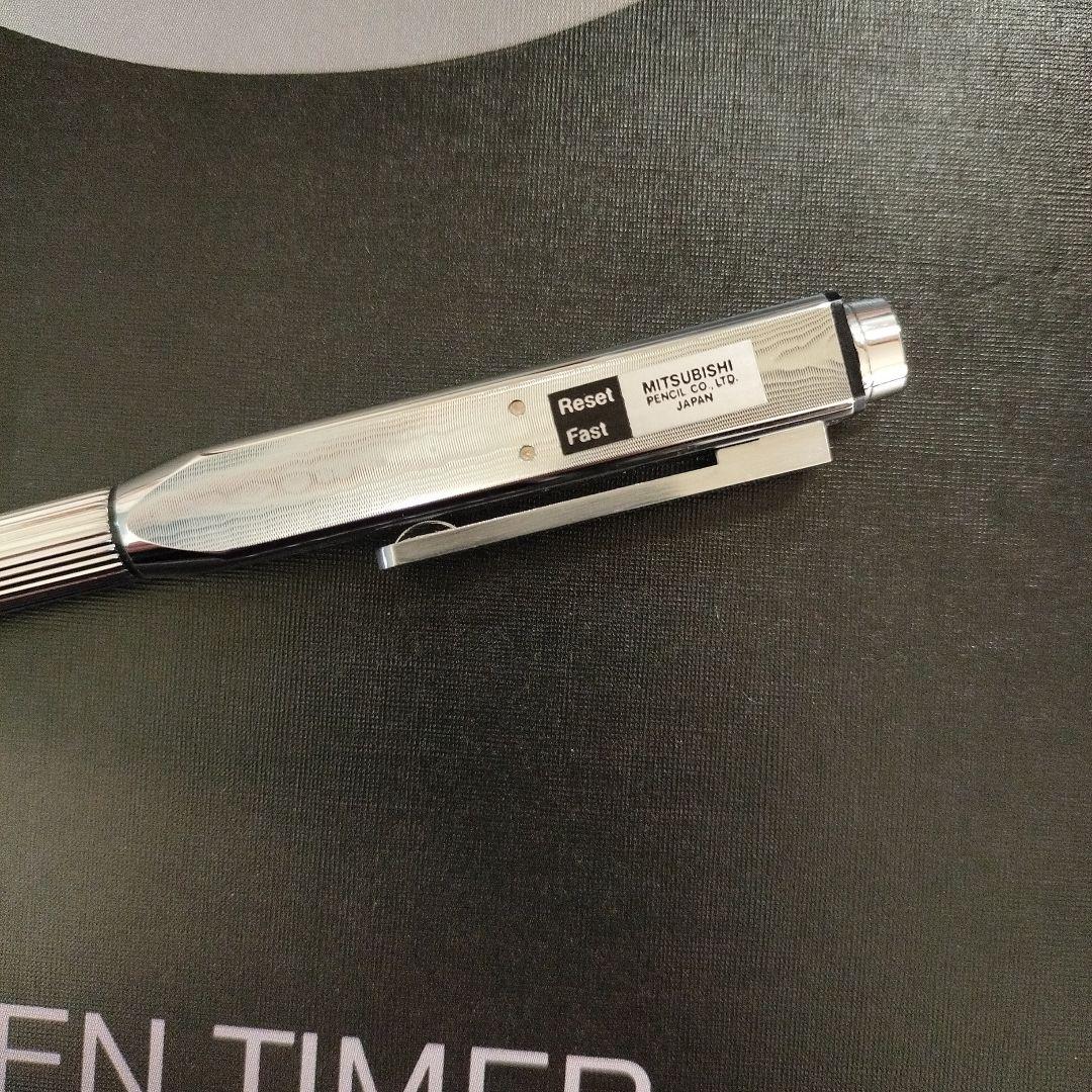 未使用、希少品】MITSUBISHI PEN TIMER 時計付 ボールペン